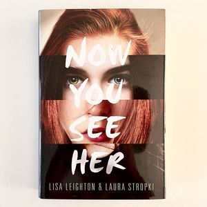 BOOK, “Now You See Her”, Hardcover with Jacket, NEW, 305 pages